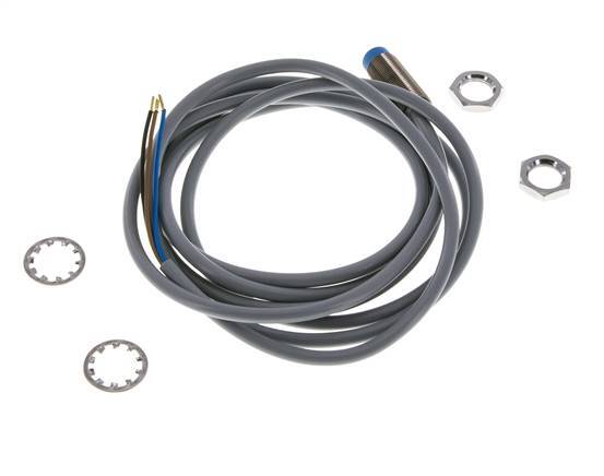 Induktiver Näherungsschalter 4mm M12x1 mit Kabel 2m