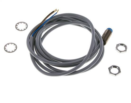 Induktiver Näherungsschalter 4mm M12x1 mit Kabel 2m