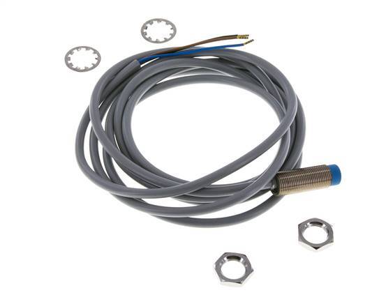 Induktiver Näherungsschalter 4mm M12x1 mit Kabel 2m