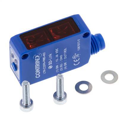 Reflexions-Lichtschranke 3-1500 mm M8 3-polig