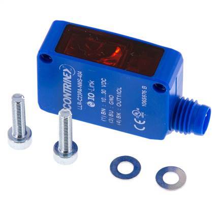 Einweg-Lichtschranken-Empfänger 0-30000 mm M8 3-polig