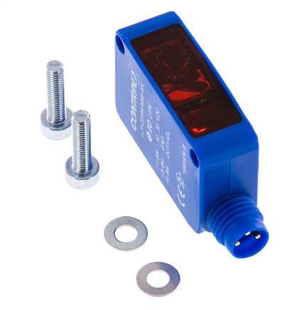 Einweg-Lichtschranken-Empfänger 0-30000 mm M8 3-polig