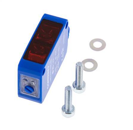 Reflexions-Lichtschranke mit Hintergrundausblendung 10-300 mm M8 3-polig