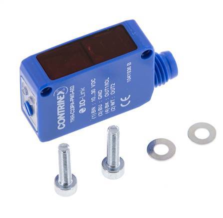 Reflexionslichtschranke 10-5000 mm M8 4-polig