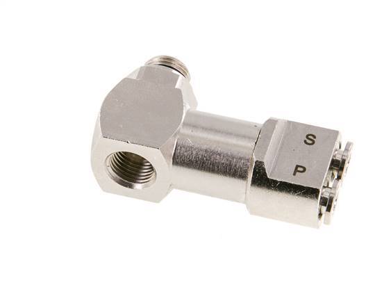 Pneumatische Verschraubung Sensor 1/8'' 4 mm