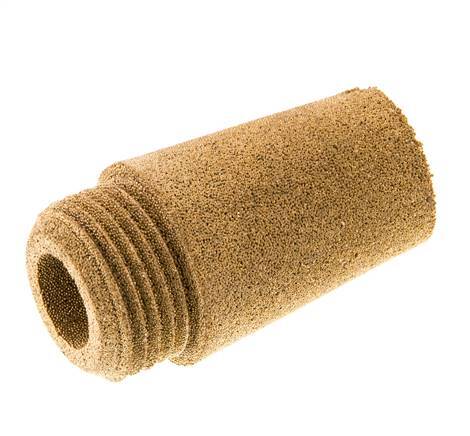 G1/2'' Sinterbronze Druckluft Schalldämpfer Schraubenschlitz
