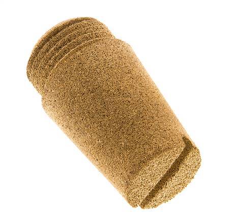 G1/2'' Sinterbronze Druckluft Schalldämpfer Schraubenschlitz