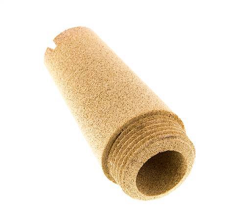 G3/4'' Sinterbronze Druckluft Schalldämpfer Schraubenschlitz