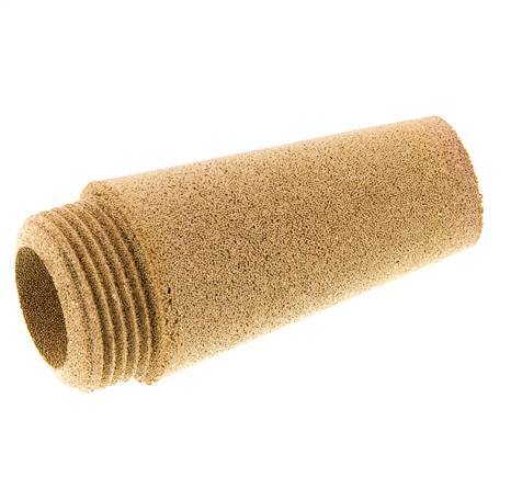 G3/4'' Sinterbronze Druckluft Schalldämpfer Schraubenschlitz