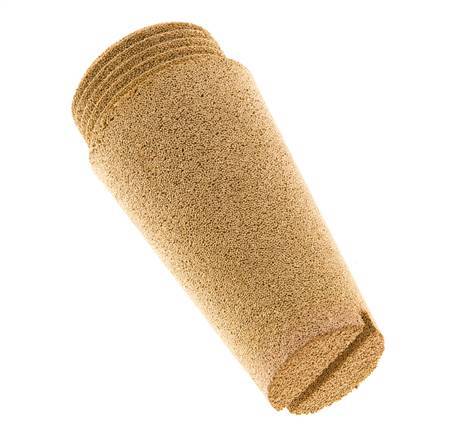 G3/4'' Sinterbronze Druckluft Schalldämpfer Schraubenschlitz