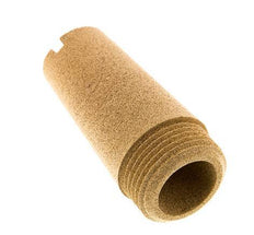 G1'' Sinterbronze Druckluft Schalldämpfer Schraubenschlitz