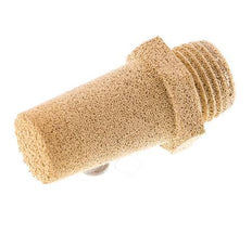 G1/4'' Sinterbronze Druckluft Schalldämpfer Sechskantverschraubung [2 Stück]