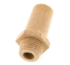G1/4'' Sinterbronze Druckluft Schalldämpfer Sechskantverschraubung [2 Stück]