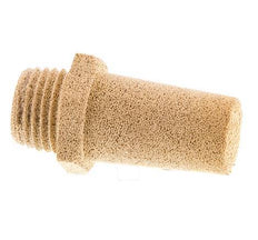 G1/4'' Sinterbronze Druckluft Schalldämpfer Sechskantverschraubung [2 Stück]