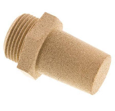 G1'' Sinterbronze Druckluft Schalldämpfer Sechskantverschraubung
