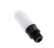 M5 Gesintertes PE Druckluft Schalldämpfer 10 bar [2 Stück]