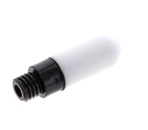 M5 Gesintertes PE Druckluft Schalldämpfer 10 bar [2 Stück]