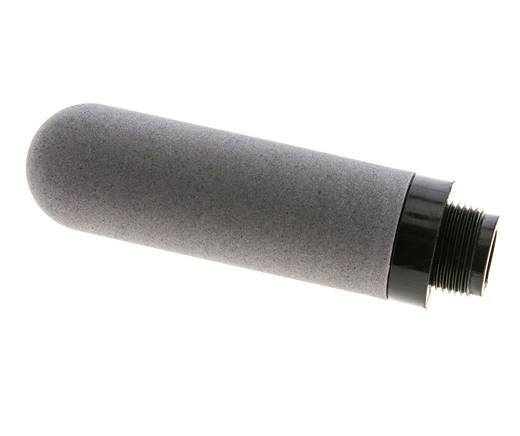 G3/4'' Gesintertes PE Druckluft Schalldämpfer 10 bar