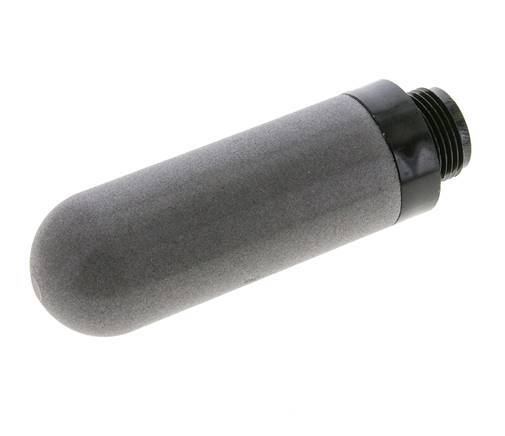 G1'' Gesintertes PE Druckluft Schalldämpfer 10 bar