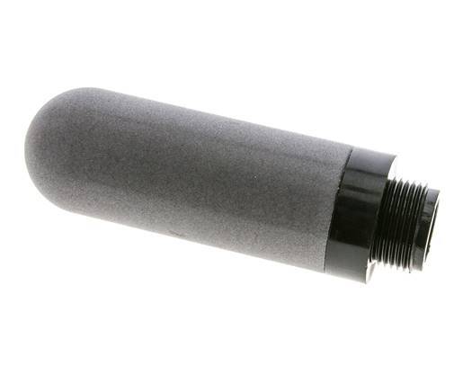 G1'' Gesintertes PE Druckluft Schalldämpfer 10 bar