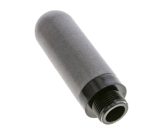 G1'' Gesintertes PE Druckluft Schalldämpfer 10 bar