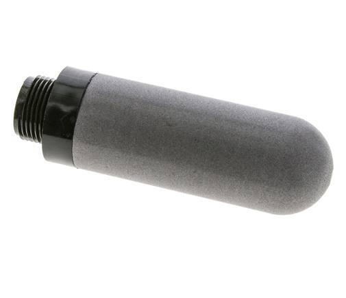 G1'' Gesintertes PE Druckluft Schalldämpfer 10 bar