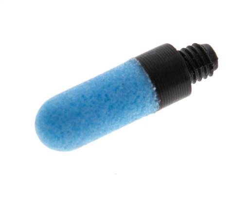 M5 Gesintertes PE Druckluft Schalldämpfer 6 Bar [5 Stück]