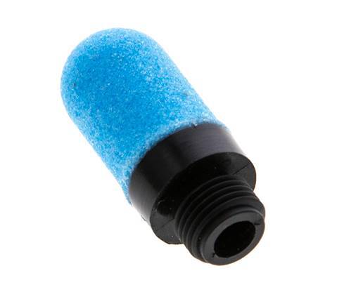 G1/8'' Gesintertes PE Druckluft Schalldämpfer 6 bar [5 Stück]