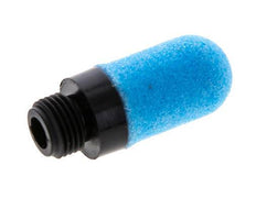 G1/8'' Gesintertes PE Druckluft Schalldämpfer 6 bar [5 Stück]