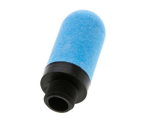 G3/8'' Sintered PE Pneumatic Muffler 6 bar [2 Pieces]