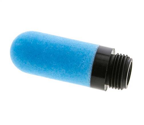 G1/2'' Sintered PE Pneumatic Muffler 6 bar [2 Pieces]