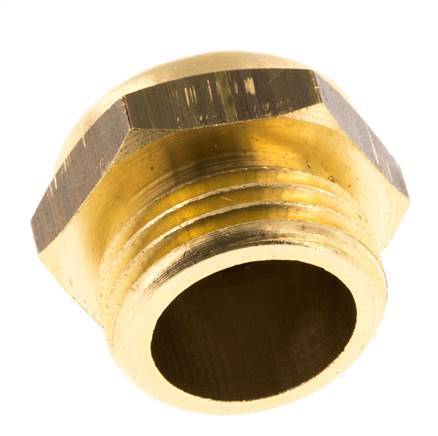 G1/2'' Kompakter Pneumatischer Schalldämpfer aus Messing 1.4301 Drahtgeflecht [2 Stück]