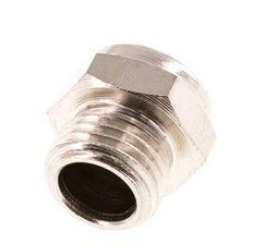 G1/4'' Vernickelte Kompakte Pneumatische Schalldämpfer aus Messing 1.4301 Drahtgeflecht [5 Stück]