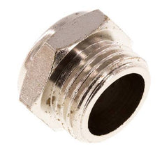 G1/2'' Vernickelte Kompakte Pneumatische Schalldämpfer aus Messing 1.4301 Drahtgeflecht [2 Stück]