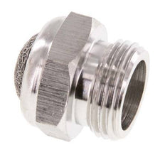 G3/8'' Edelstahl-Kompakt-Pneumatikschalldämpfer 1.4301 Drahtgeflecht