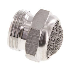 G3/8'' Edelstahl-Kompakt-Pneumatikschalldämpfer 1.4301 Drahtgeflecht