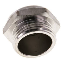 G3/4'' Edelstahl-Kompakt-Pneumatikschalldämpfer 1.4301 Drahtgeflecht