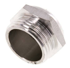 G1'' Edelstahl-Kompakt-Pneumatikschalldämpfer 1.4301 Drahtgeflecht