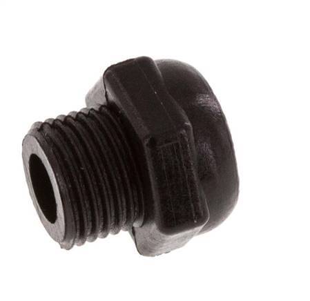 G1/8'' PA Kompakter Druckluft Schalldämpfer 1.4301 Drahtgeflecht [5 Stück]