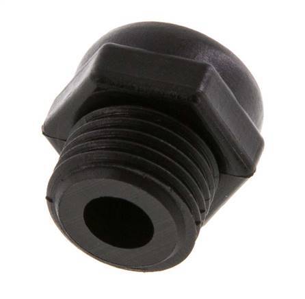 G1/4'' PA Compact Pneumatic Muffler 1.4301 Wire Mesh [5 Pieces]