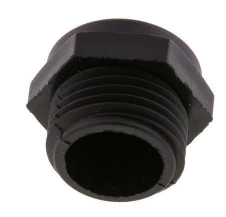 G1/2'' PA Kompakter Druckluft Schalldämpfer 1.4301 Drahtgeflecht [2 Stück]