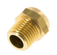NPT 1/4'' Kompakter Pneumatischer Schalldämpfer aus Messing 1.4301 Drahtgeflecht [5 Stück]