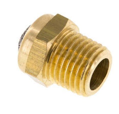 NPT 1/4'' Kompakter Pneumatischer Schalldämpfer aus Messing 1.4301 Drahtgeflecht [5 Stück]