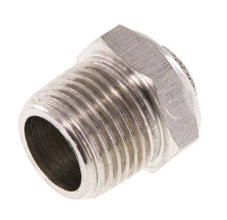 NPT 3/8'' Edelstahl-Kompakt-Pneumatikschalldämpfer 1.4301 Drahtgeflecht