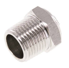 Kompakter Edelstahl-Pneumatikschalldämpfer NPT 1/2'' 1.4301 Drahtgeflecht