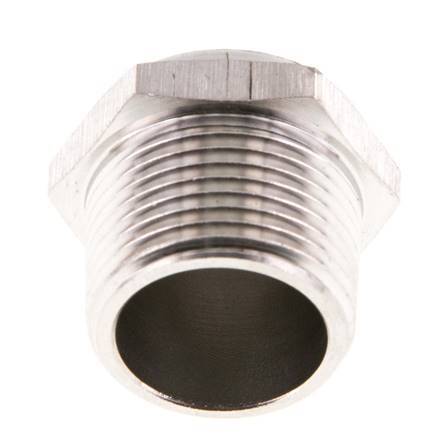 NPT 3/4'' Edelstahl-Kompakt-Pneumatikschalldämpfer 1.4301 Drahtgeflecht