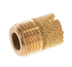 G1/8'' Sinterbronze Kompakter Zylindrischer Druckluft Schalldämpfer [5 Stück]