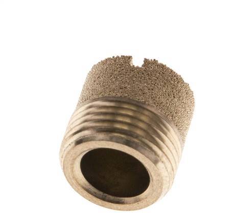 G3/8'' Sinterbronze Kompakter Zylindrischer Druckluft Schalldämpfer [2 Stück]