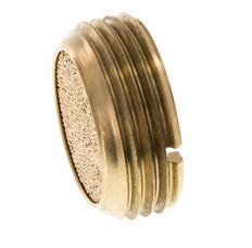 G3/4'' Kompakter Pneumatischer Miniatur Schalldämpfer aus Sinterbronze