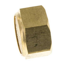 Kompakter Druckluft Schalldämpfer mit Innengewinde G3/8'' aus Sinterbronze [2 Stück]